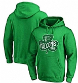 Men's Atlanta Falcons Pro Line by Fanatics Branded St. Patrick's Day Paddy's Pride Pullover Hoodie Kelly Green FengYun,baseball caps,new era cap wholesale,wholesale hats